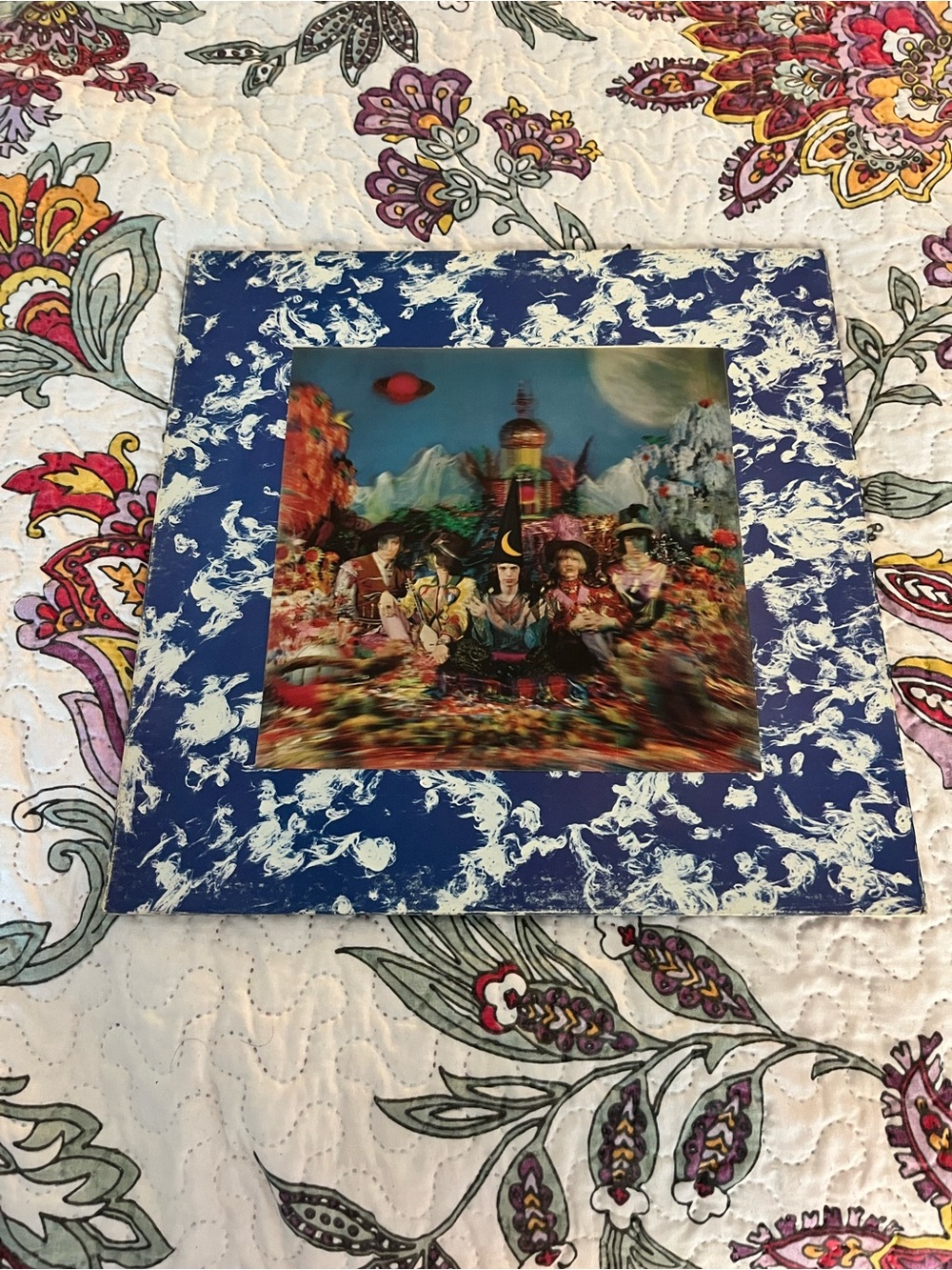 The Rolling Stones Satanic Majesty Album Vinyl Record. 70’s